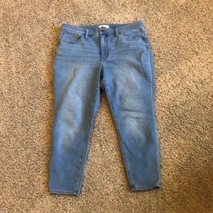 Madewell curvy road tripper jegging, size 32P
